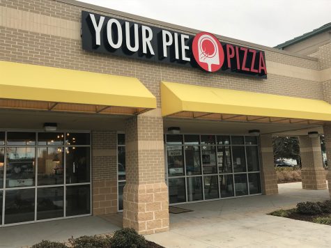 Your Pie PIzza, located on Oleander Drive, will celebrate its grand opening with free pizza for a year. (Port City Daily photo / BENJAMIN SCHACHTMAN)