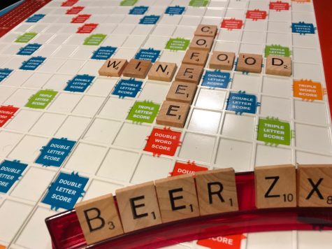 Scrabble is fun. Scrabble with beer, wine and snacks is also fun. (Port City Daily photo / BENJAMIN SCHACHTMAN)