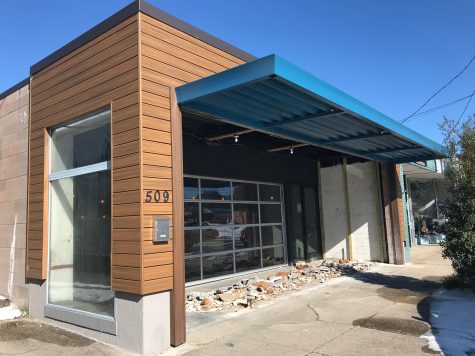 Rolled and Baked, a mix of global flavors and classic southern cuisine, will be helmed by Top Chef contestant Micah Edelstein. The restaurant will take over the former Prestige Brewing location on Castle Street. (Port City Daily photo / BENJAMIN SCHACHTMAN)