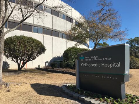 The New Hanover Regional Medical Center old orthopedic hospital facility on Wrightsville Avenue. The aging facility is only being partially used, though it is still valued at $30 million. (Port City Daily photo | BENJAMIN SCHACHTMAN)