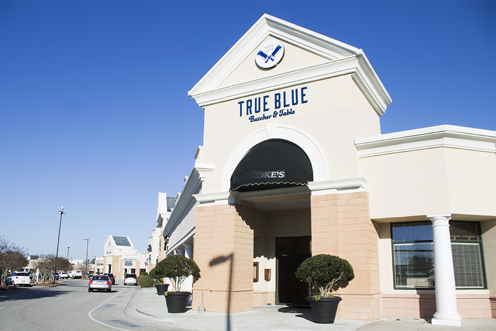 True Blue Butcher and Table is now open in The Forum seven days a week. (Port City Daily photo/ JOHANNA FEREBEE)