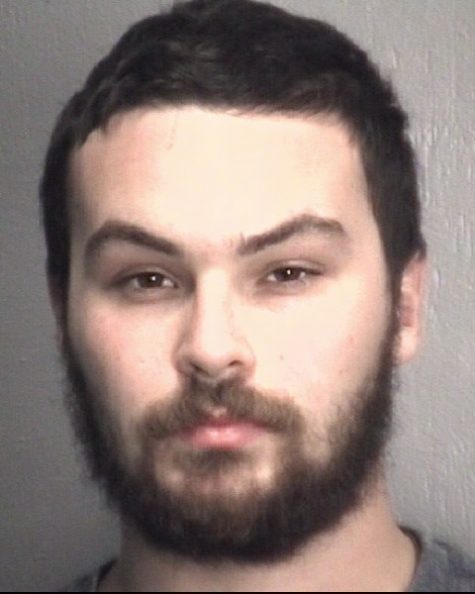 Christopher Anthony Simpson, 21, is charged with felony animal cruelty. Simpson allegedly beat a puppy to death on Christmas day. (Port City Daily photo | COURTESY NEW HANOVER COUNTY SHERIFF'S OFFICE)