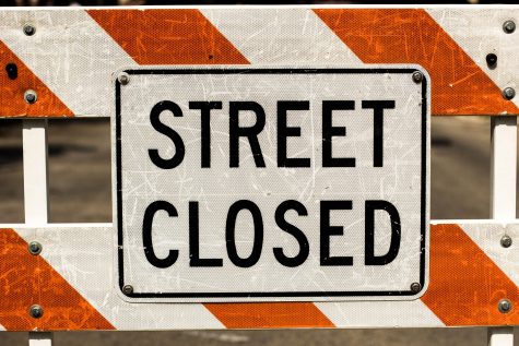 South F421 will be reduced to one lane for about a month for the installation of a water main (Port City Daily photo/File)ront Street is closed for an emergency repair (Port City Daily photo/File)