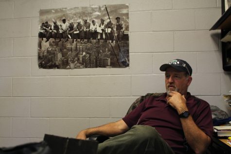 Program Director Mike Taylor has overseen CFCC's welding classes for over a decade, but he's been involved much longer than that. (Port City Daily photo | BENJAMIN SCHACHTMAN)