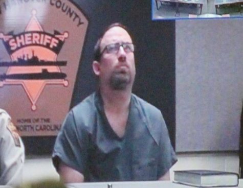 Michael Earl Kelly, a soon-to-be-former teacher at the Isaac Bear school. New Hanover County Schools have initiated the proceedings to fire Kelly. (Port City Daily photo | BENJAMIN SCHACHTMAN)