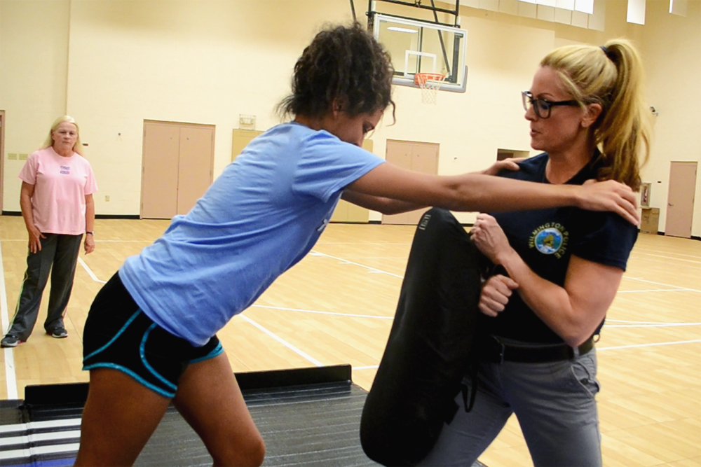 The Wilmington Police Department has plans to extend its&nbsp;women's self-defense class offerings. (Port City Daily photo /COURTESY WILMINGTON POLICE DEPARTMENT)