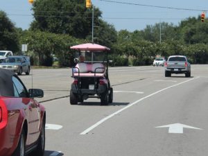 Golf carts now have free reign on Lake Park Boulevard since Town Council voted to lower the speed limit to 35 mph (Port City Daily photo/COURTESY CAROLINA BEACH)