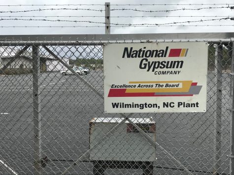National Gypsum is considering reopening its Wilmington plant. Both Wilmington and New Hanover County are considering incentive packages -- but are considering environmental issues as well. (Port City Daily photo \ BENJAMIN SCHACHTMAN)