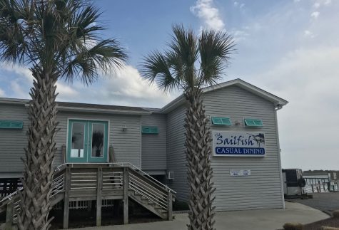 The Sailfish reopens on Wednesday, March 28, on Scotts Hill Loop Road in the Scotts Hill Marina. (Port City Daily photo | BENJAMIN SCHACHTMAN)