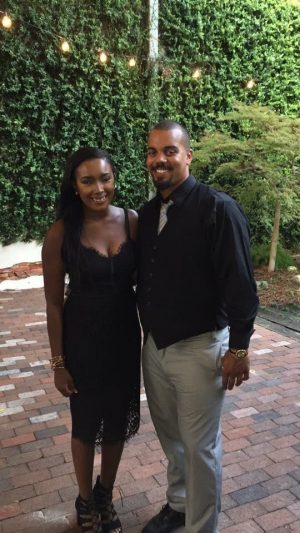 Vince and his fiancee Shonda (Port City Daily photo/COURTESY SANDI IVENTOSCH)