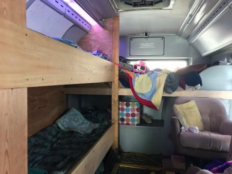 Dory, the sleep quarters. (Port City Daily photo | BENJAMIN SCHACHTMAN)