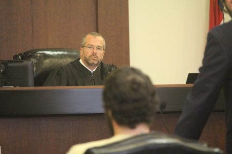 Judge R. Kent Harrell sentenced Christopher Anthony Simpson to 36 months of probation, among other considerations. (Port City Daily photo | BENJAMIN SCHACHTMAN)