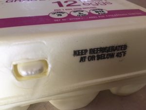 The Federal Food and Drug Administration is recalling eggs produced and sold in North Carolina due to the potential of salmonella (Port City Daily photo/MICHAEL KANE)
