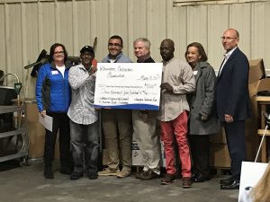 Wilmington Contractors Association presented Cape Fear Community College with a $4,500 gift. (Port City Daily/Courtesy WCA)