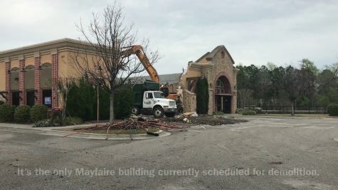The former Romano's Macaroni Grill building was valued at $1 million before it was demolished. The owners have not commented on plans for the space. (Port City Daily photo | BENJAMIN SCHACHTMAN)