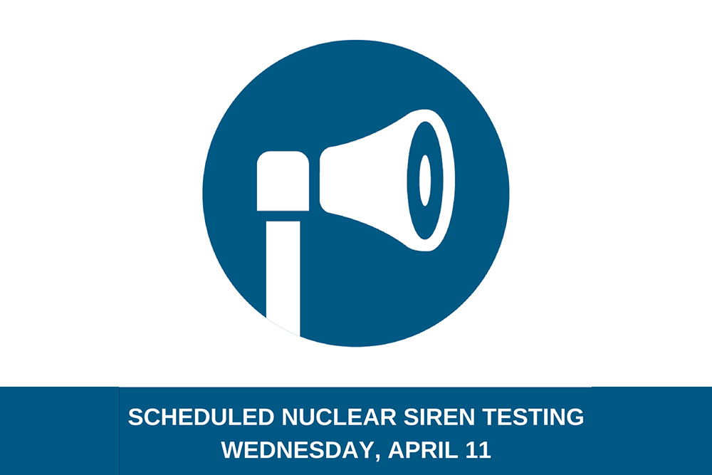Duke Energy will conduct full volume nuclear siren testing Wednesday morning. (Port City Daily photo / COURTESY DUKE ENERGY NUCLEAR EDUCATION)