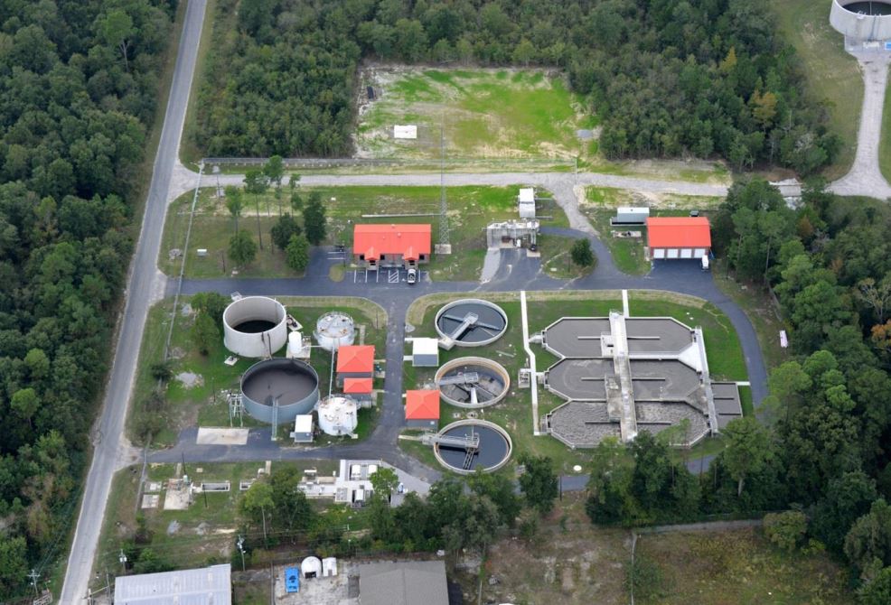 Brunswick County's Northeast Wastewater Treatment Plant has been funded by Leland, H2GO, Navassa, and Northwest. This year, a financial dispute was finally resolved between Navassa and the county pertaining to the plant's first expansion in 2013. (Port City Daily photo/Courtesy Brunswick County)