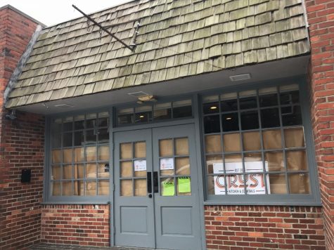 Crust Kitchen and Cocktails plans to open in the former The Greeks spot on Princess Street in downtown Wilmington. (Port City Daily photo | Benjamin Schachtman)