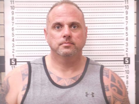 John Christian Blasingame, 42, of Leland, is a former Brunswick County Sheriff's Office Deputy. He was arrested on multiple drug charges, as well as stealing identification from the Sheriff's Office. (Port City Daily photo | Courtesy Brunswick County Sheriff's Office)
