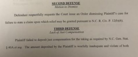 The city's offer for taking land in a recent eminent domain case is being called 'woefully inadequat' in court. (Port City Daily photo | Courtesy of District Court of New Hanover County)