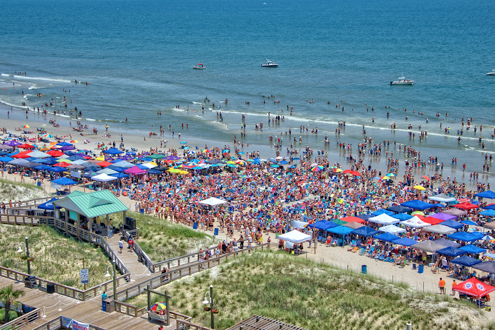 The 33rd annual Carolina Beach Music Festival will take place from 10 a.m. until 4:30 p.m. on the beachfront near the Carolina Beach Boardwalk on June 2, 2018. (Port City Daily/Courtesy Paul Boroznoff)