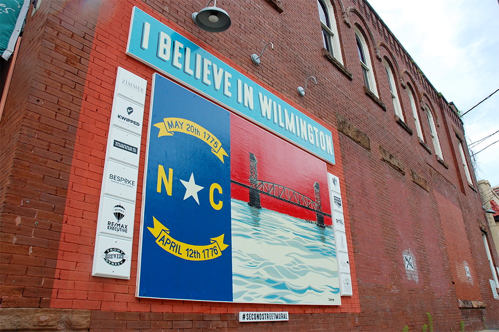 The Second Street "Mural" in downtown Wilmington is now its own business. It owner Billy Mellon said the business will operate as a non-profit and will donate profits to small, local charities. (Port City Daily/Johanna Ferebee)