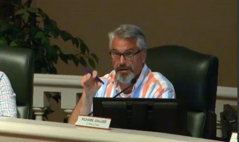 Planning Commission Vice-Chairman Richard Collier asked questions about neighboring developments, but not CenterPoint - a development engineered by McKim and Creed, the company he where he serves as regional manager and co-applicant on an upcoming rezoning request. (Port City Daily photo | Courtesy City of Wilmington)