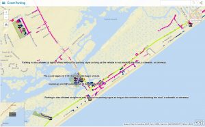 An interactive parking map as well as events for Surf City can be found online (Port City Daily/Courtesy Surf City)