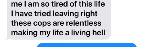 A text from Chris Parker to his mother in early June, two weeks before his death. (Port City Daily photo | Courtesy Brandy Wilcox)