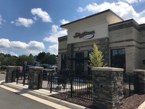Skytown Beer and BBQ is now open on New Centre Drive, near Target. (Port City Daily photo | Benjamin Schachtman)