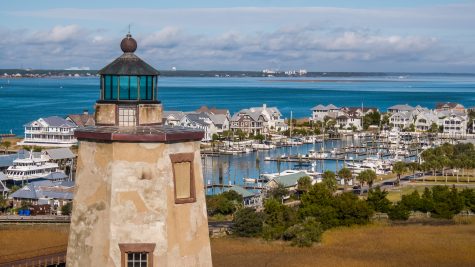 Old Baldy, the state's oldest standing lighthouse, is celebrating National Lighthouse Day. (Port City Daily photo | Courtesy Abby Sachs)