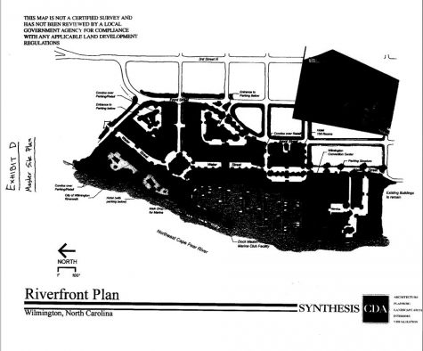 PPD's 2005 purchase of the former Almont Shipping Company gave them the final say in future development over the entire northern riverfront area. (Port City Daily photo | New Hanover County Register of Deeds)