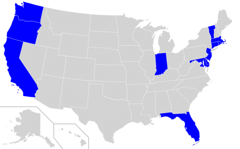 Eleven U.S. states have Red Flag laws, known as “extreme risk protection orders” in Oregon, Washington, Maryland, and Vermont, “risk protection orders” in Florida, “gun violence restraining orders” in California, “risk warrants” in Connecticut, and “proceedings for the seizure and retention of a firearm.” (Port City Daily image | Courtesy Digital Commons)