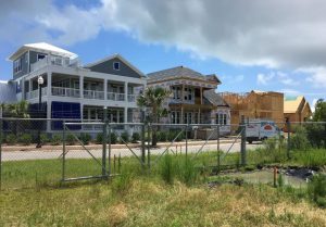 Despite already installing some fencing in Carolina Beach, the town is now considering a more expensive option (Port City Daily/Courtesy Town of Carolina Beach)