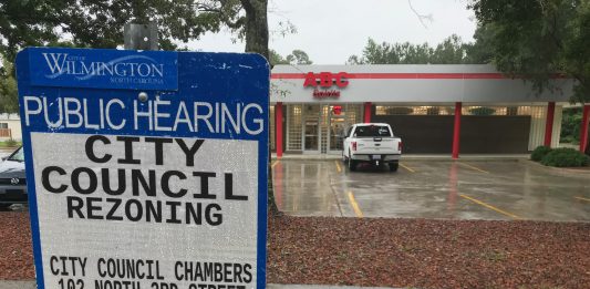 This week Wilmington City Council will vote to designate a development zone for the Wrightsville Avenue ABC store property, which as recently annexed into the city. It's part of a much larger and longer process, designed to bring a major mixed-use development to fruition. (Port City Daily photo | Benjamin Schachtman)