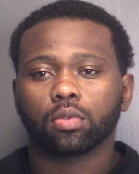 Elgin Levar Brown, 31, of Leland, is wanted for driving over a street sign -- which was later stolen. (Port City Daily photo / Wilmington Police Department)