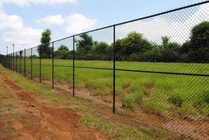 The new fence at Carolina Beach will be a black chain link style (Port City Daily/Courtesy Carolina Beach)