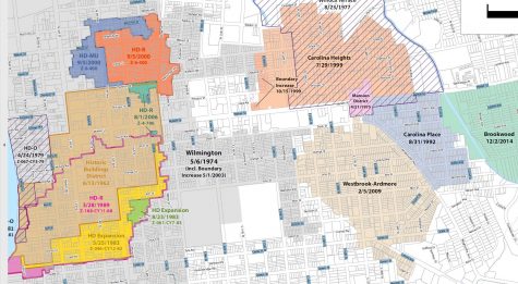 The historic districts in Wilmington: the first was created in 1964, the most recent in 2014. (Port City Daily photo | Courtesy City of Wilmington)
