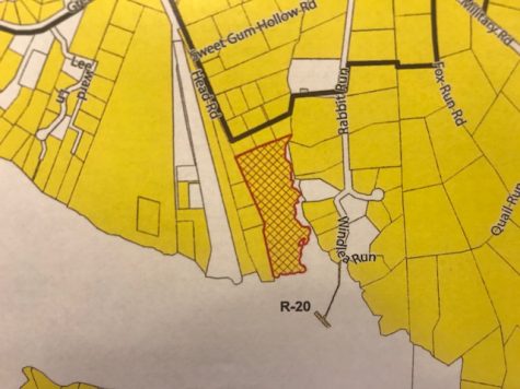 The 7.5-acre property at 6329 Head Road is partially submerged, and does not technically connect to the nearest city road -- two issues that made subdividing the property impossible in 2014. (Port City Daily photo | City of Wilmington)