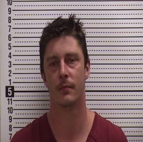Michael Stephen Schoch, 33, was arrested near the beach as Hurricane Florence struck the Carolina coast. (Port CIty Daily photo | Brunswick County Sheriff's Office)