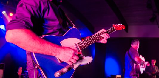 The Wilmington Strong Hurricane Florence Relief Concert at the Greenfield Lake Amphitheater on Saturday night. (Port City Daily photo/Mark Darrough)