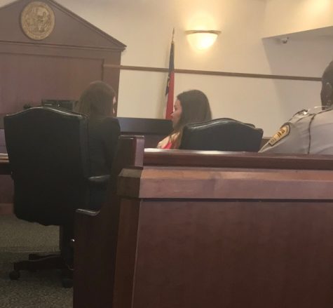 Regina Ripa did not speak during a hearing in which she was ruled not guilty by reason of insanity. (Port City Daily photo / Benjamin Schachtman)