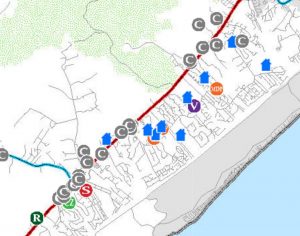 Thousands of housing units have been proposed or approved along U.S. 17 in Hampstead. (Port City Daily photo / Courtesy Pender County)