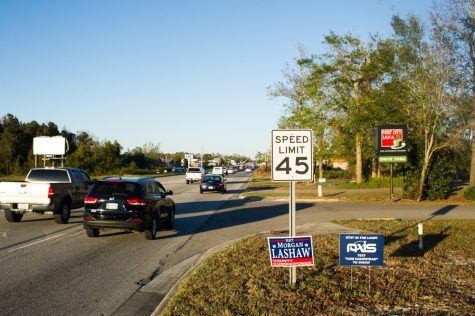 Pender County will be working with the NCDOT on its planned Hampstead Median Project to build bicycle lanes on a roughly 5-mile stretch of U.S. 17 between Washington Acres Road to Sloop Point Loop Road. (Port City Daily photo/Mark Darrough)