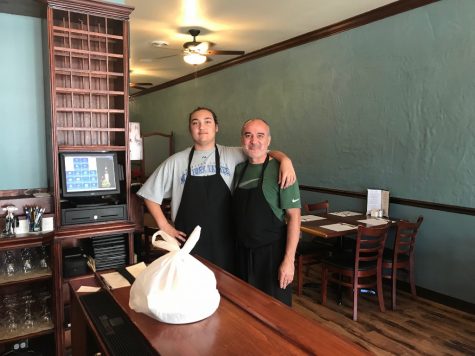 Cem Aktas, chef of Black Sea Grill, in downtown Wilmington. (Port City Daily photo / Benjamin Schachtman)