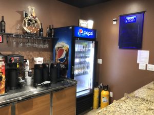 Rosalie's will have a full wine and beer selection once permits from the state come through, most likely in a week or so (Port City Daily/Michael Praats)