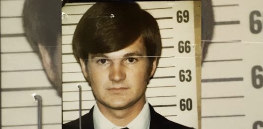 Wilburn Ingram III photographed for his employment photo when he joined the Kinston Police Department in 1974. (Port City Daily photo/Courtesy City of Kinston)