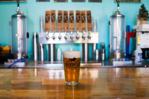 Broomtail Craft Brewery's Heaven's Stairway IPA, brewed with locally harvested yeast. (Port City Daily photo/Mark Darrough)