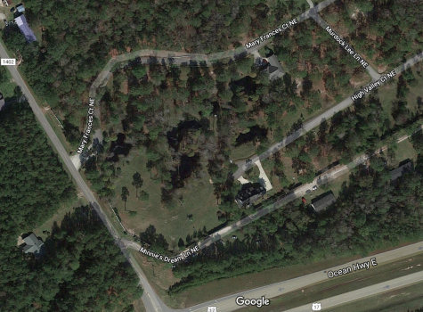 A rezoning request will be made for a parcel of land off Randolphville Road just west of Bolivia, located within Mary Frances Court, Murdock Lee Lane, and High Valley Court. The applicant seeks a change of zoning from "neighborhood commercial" to "commercial low density”. (Port City Daily photo/Courtesy Google Maps)