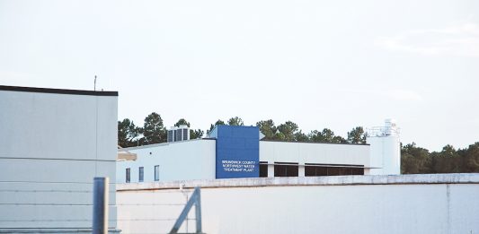 Brunswick County's Northwest Water Treatment Plant could soon have a $100 million low-pressure reverse osmosis system built to treat water. (Port City Daily photo/Johanna Ferebee)